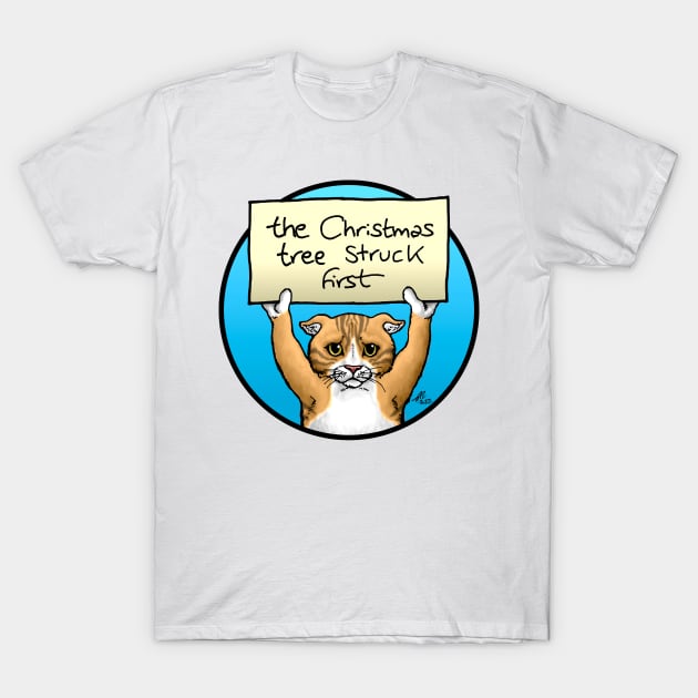 Sorry Cat T-Shirt by PaleoFantasies